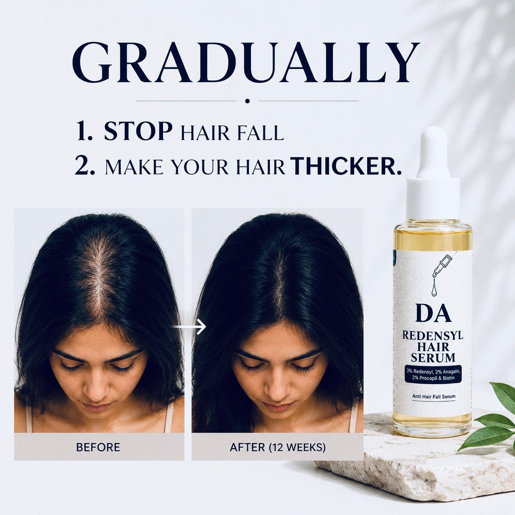 Hair Growth Serum : Hair Fall Ends. Power Begins