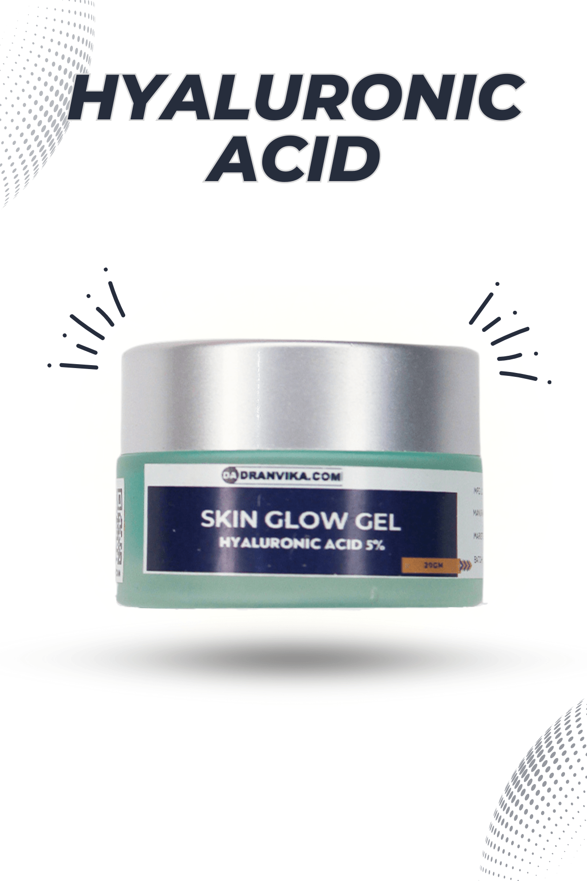 Hyaluronic  acid glow gel