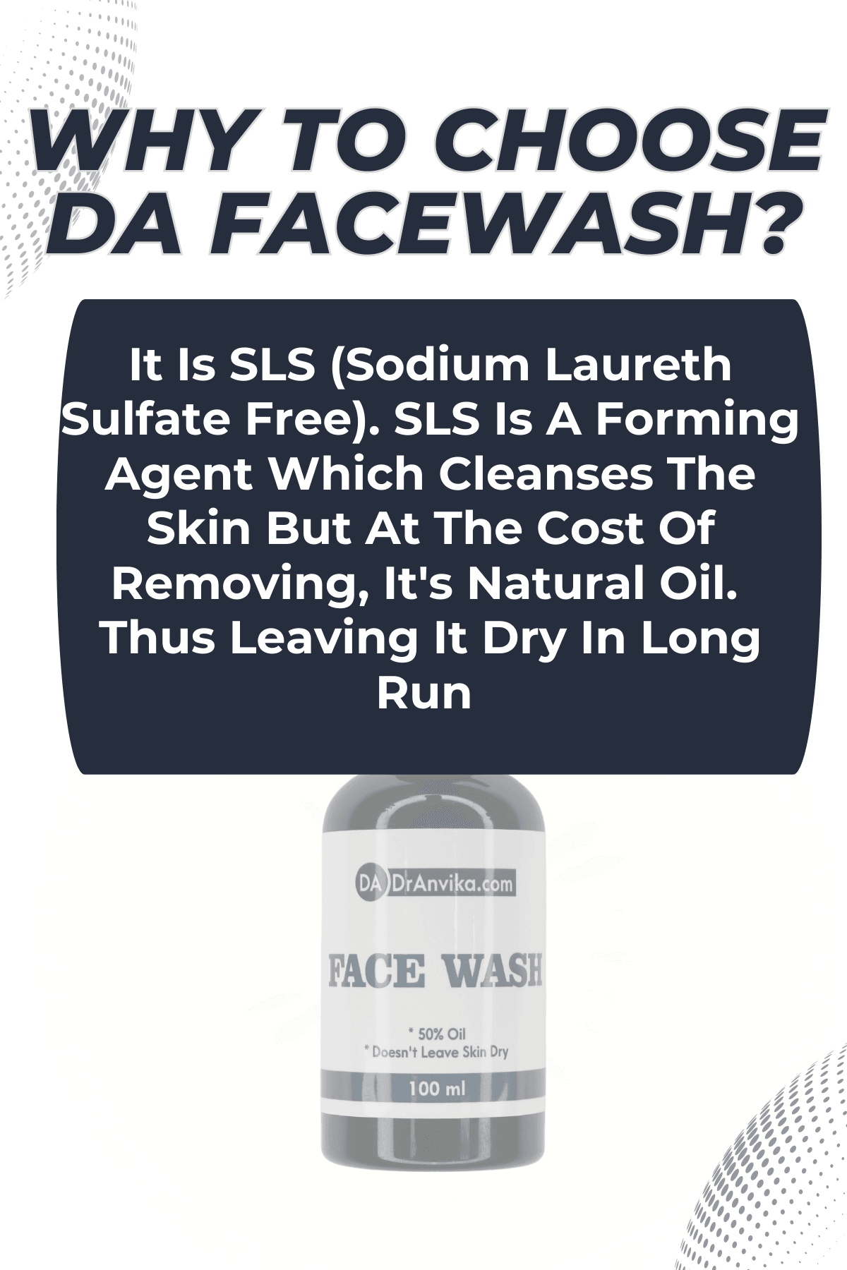 DA face wash for gentle skin 