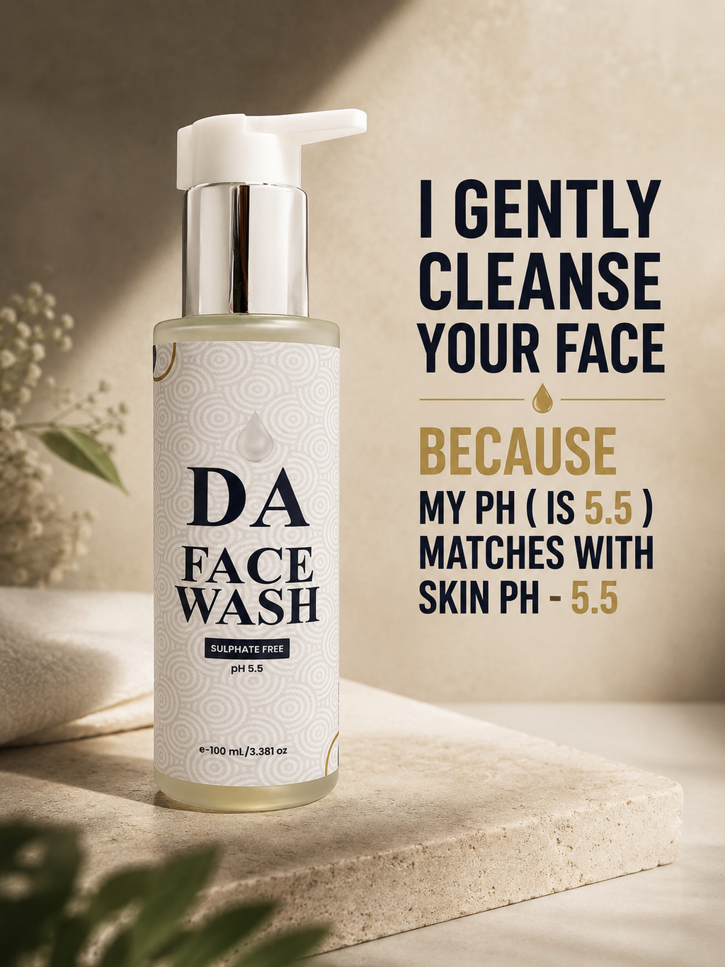 Face Wash : Skin Cleanser - Sulphate-Free. Confidence-Full