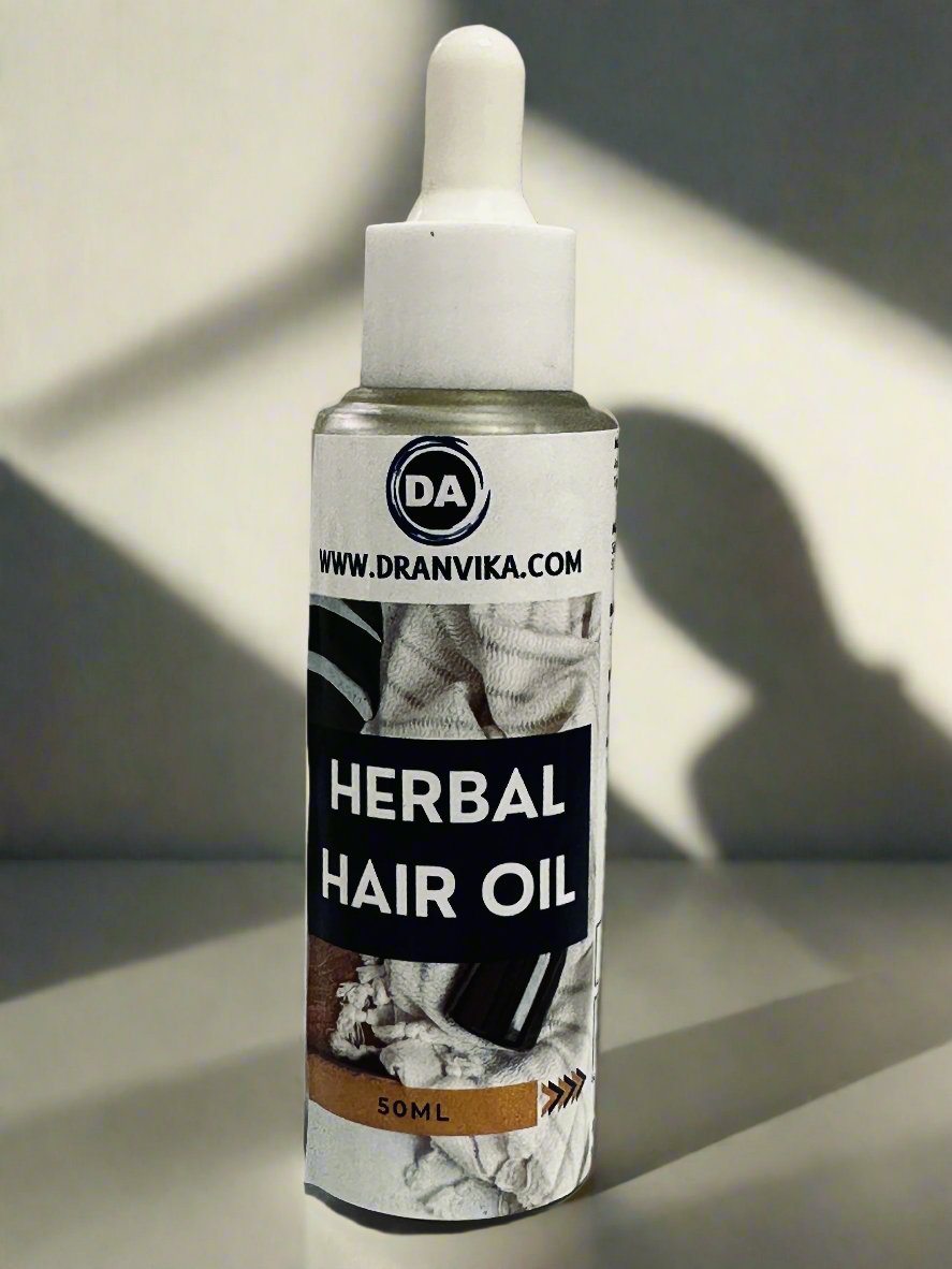 DA Herbal Hair Oil -Fluffy Hair Elixir(Infused with 100 Herbs)