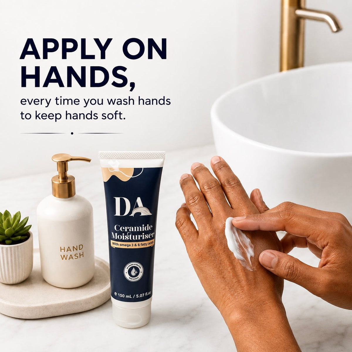 Moisturiser : Ceramides that lock in power, not just moisture.