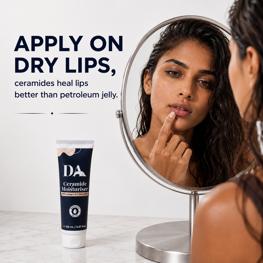 Moisturiser : Ceramides that lock in power, not just moisture.